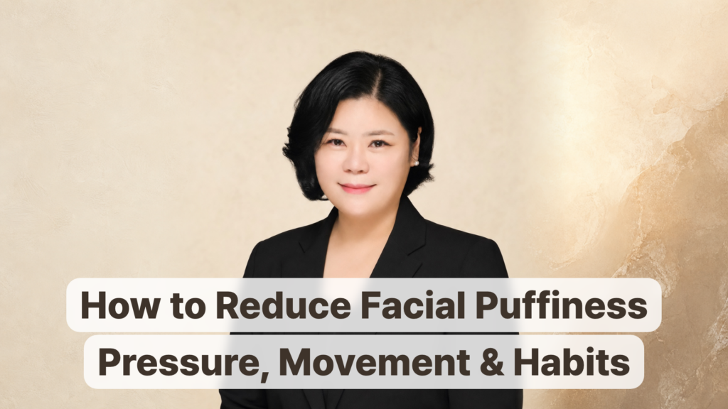How to Reduce Facial Puffiness: Gentle Pressure, Movement, and Daily Habits