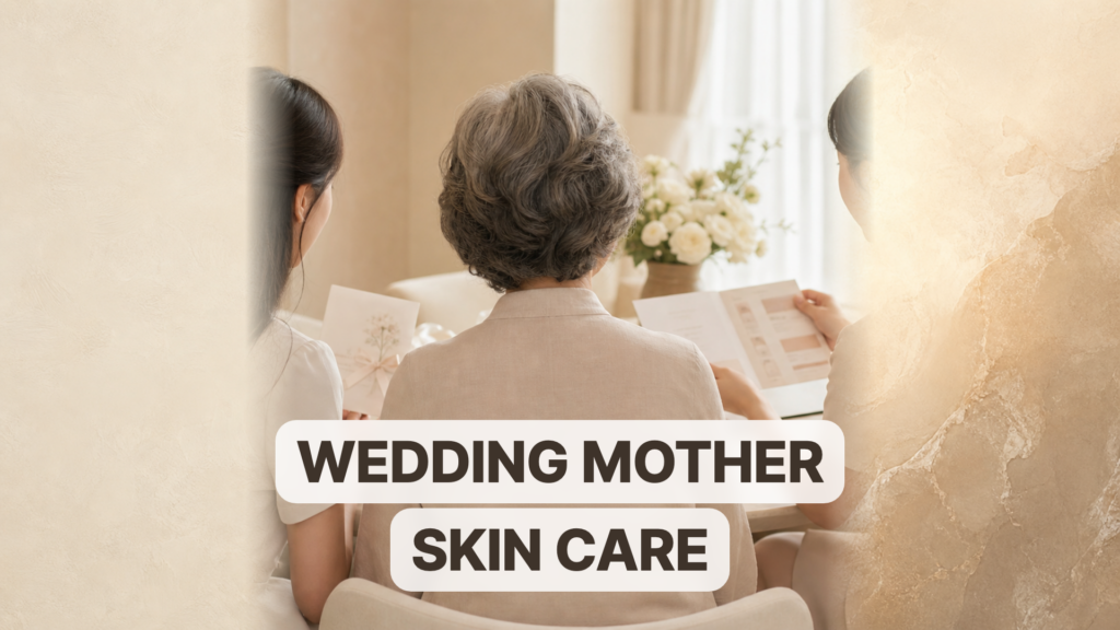 Incheon Wedding Mother Skin Care Review: One Session Before the Ceremony