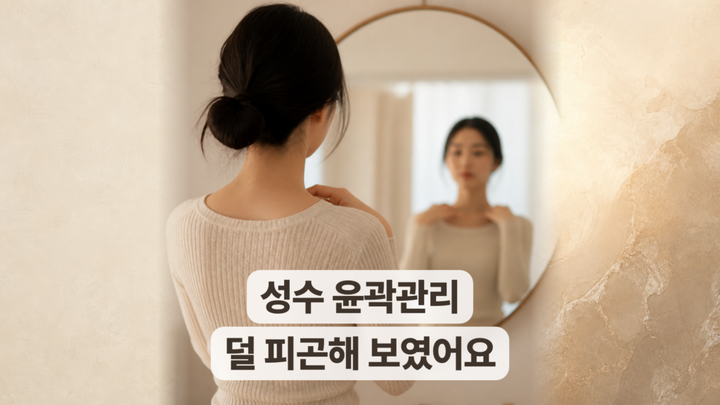 성수 윤곽관리 후기, 피곤해 보이던 인상이 달라졌다고 느꼈어요